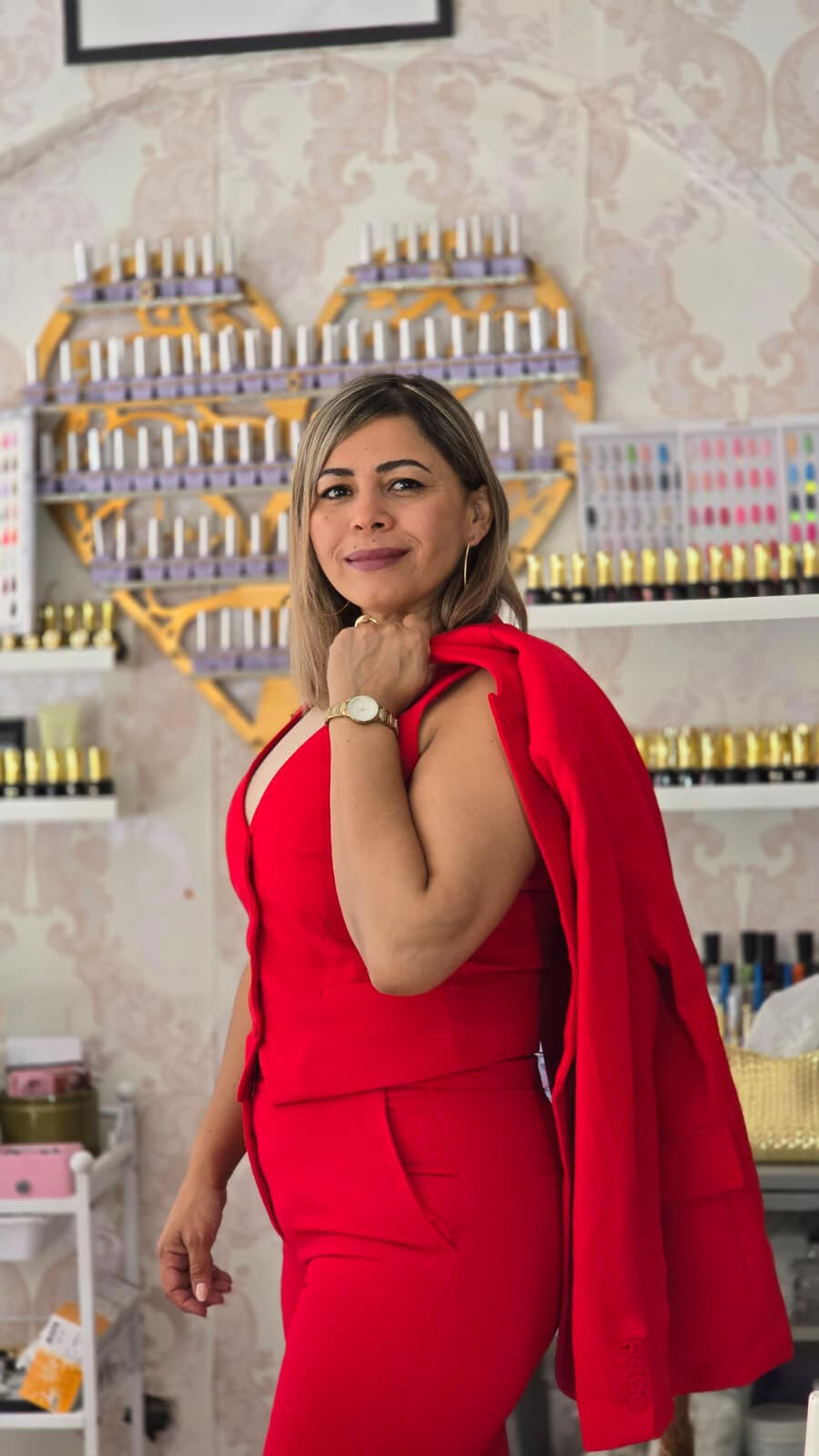 Manicura realizada en Sali Nail Studio
